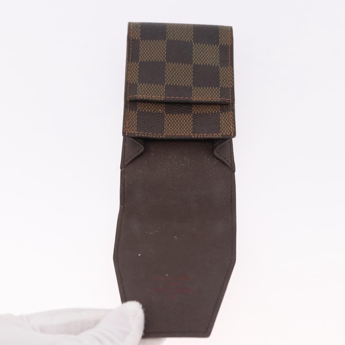 LOUIS VUITTON Etui Cigarette Case Monogram Damier 4 Set LV Auth BA14070