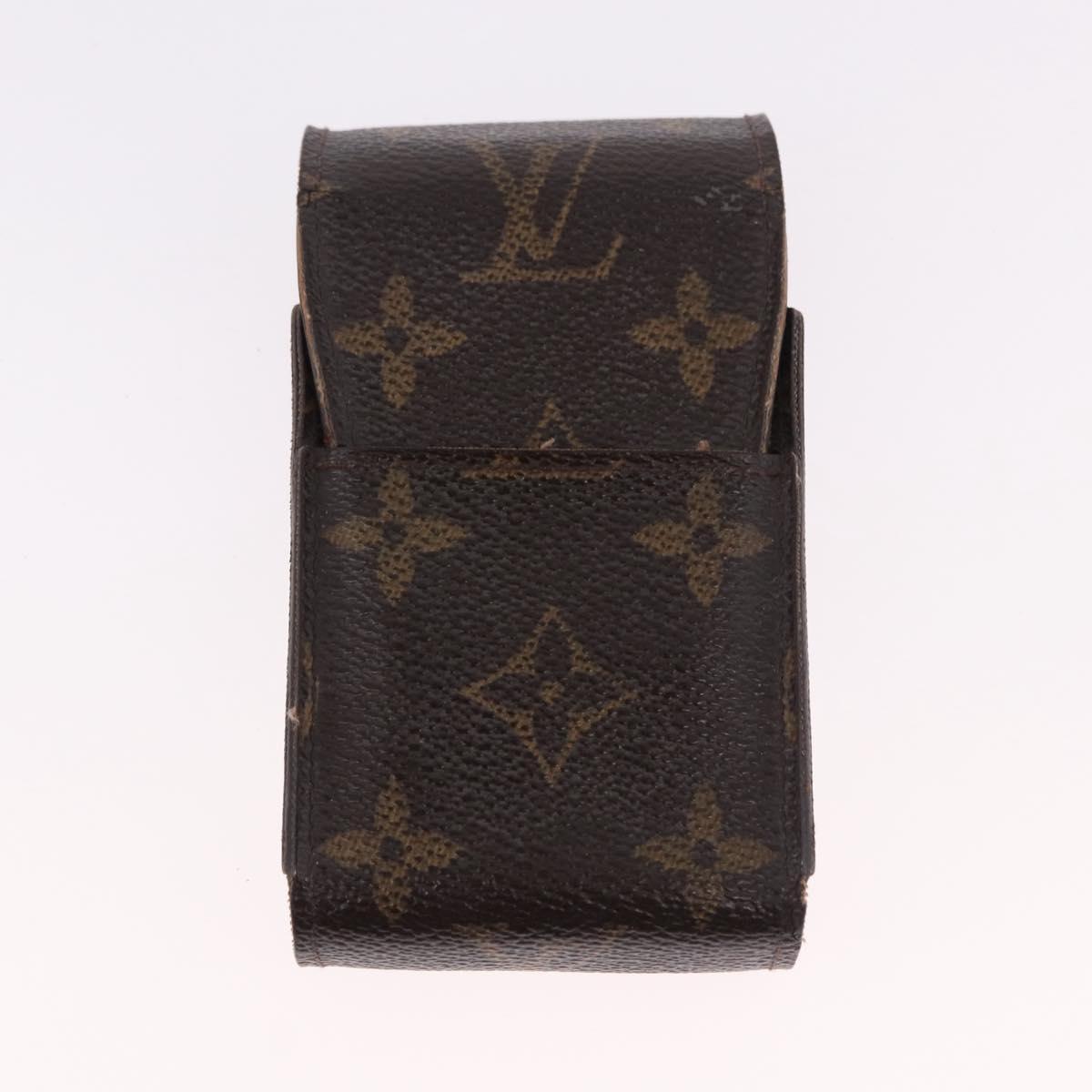 LOUIS VUITTON Etui Cigarette Case Monogram Damier 4 Set LV Auth BA14070