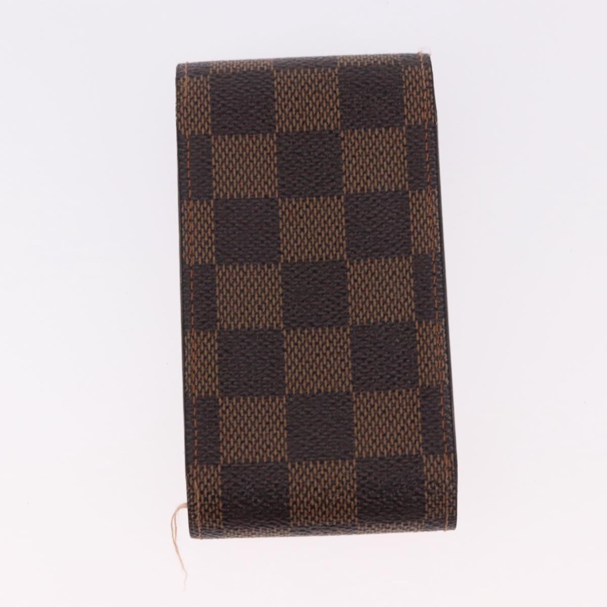 LOUIS VUITTON Etui Cigarette Case Monogram Damier 4 Set LV Auth BA14070