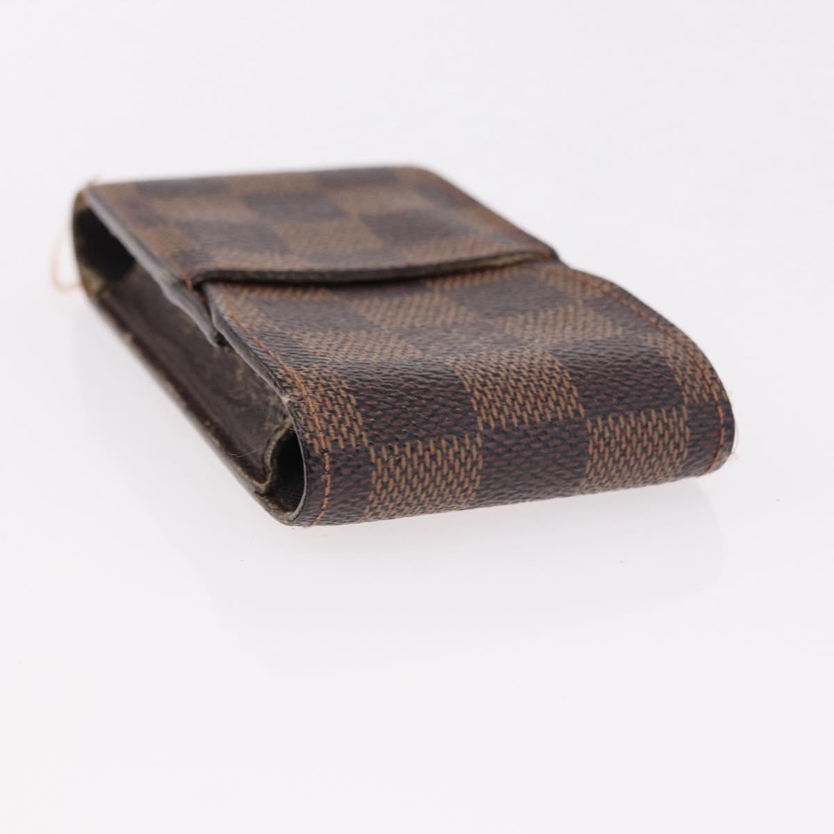 LOUIS VUITTON Etui Cigarette Case Monogram Damier 4 Set LV Auth BA14070