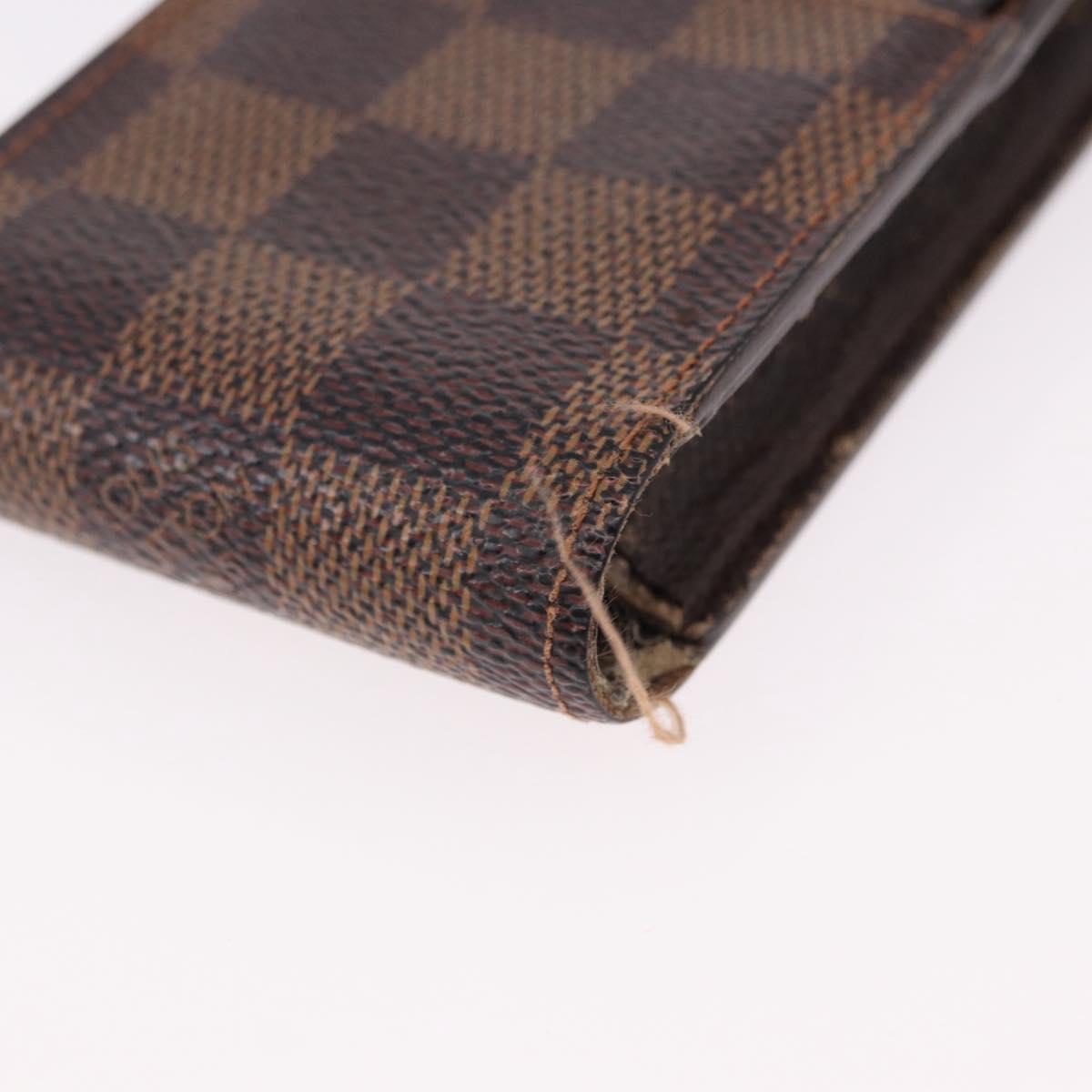 LOUIS VUITTON Etui Cigarette Case Monogram Damier 4 Set LV Auth BA14070