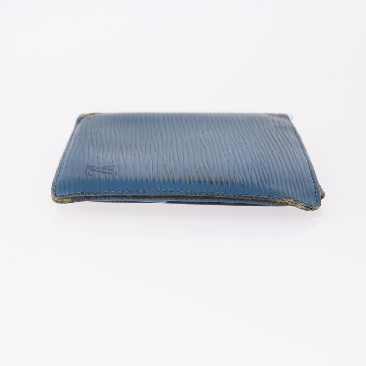 LOUIS VUITTON Epi Wallet 6 Set Black LV Auth BA14071