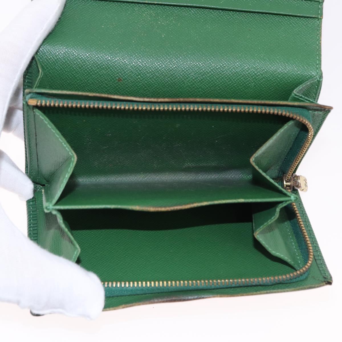 LOUIS VUITTON Epi Wallet 6 Set Black LV Auth BA14071