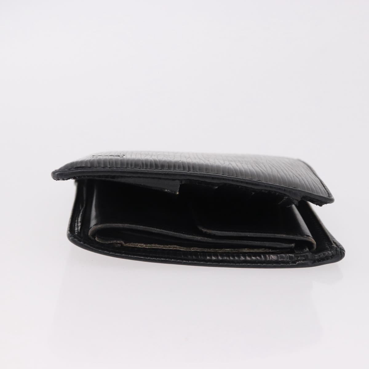 LOUIS VUITTON Epi Wallet 6 Set Black Blue Green LV Auth BA14072