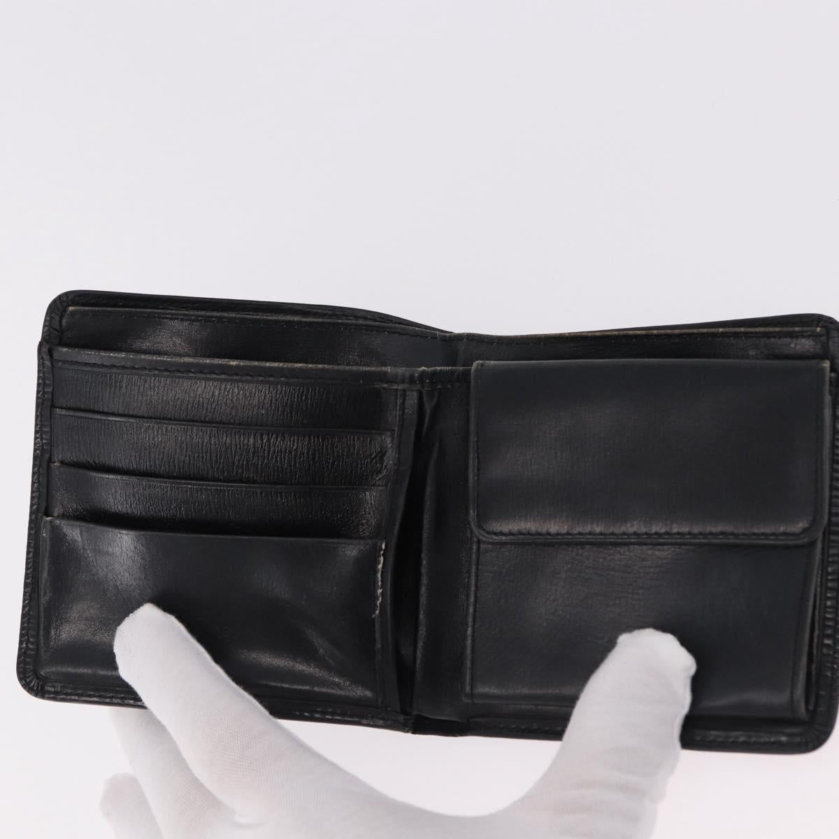 LOUIS VUITTON Epi Wallet 6 Set Black Blue Green LV Auth BA14072