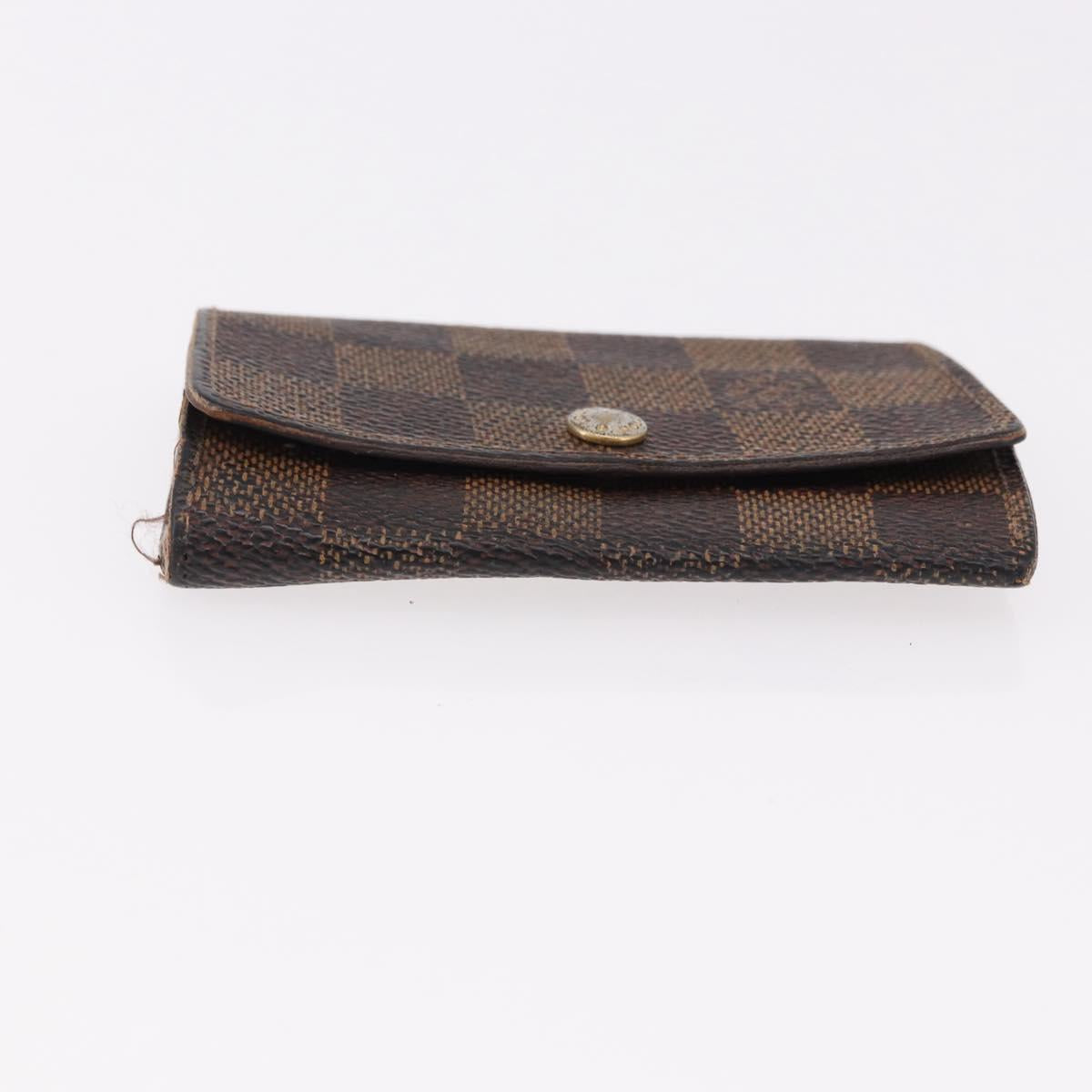 LOUIS VUITTON Monogram Damier Wallet 6 Set LV Auth BA14073