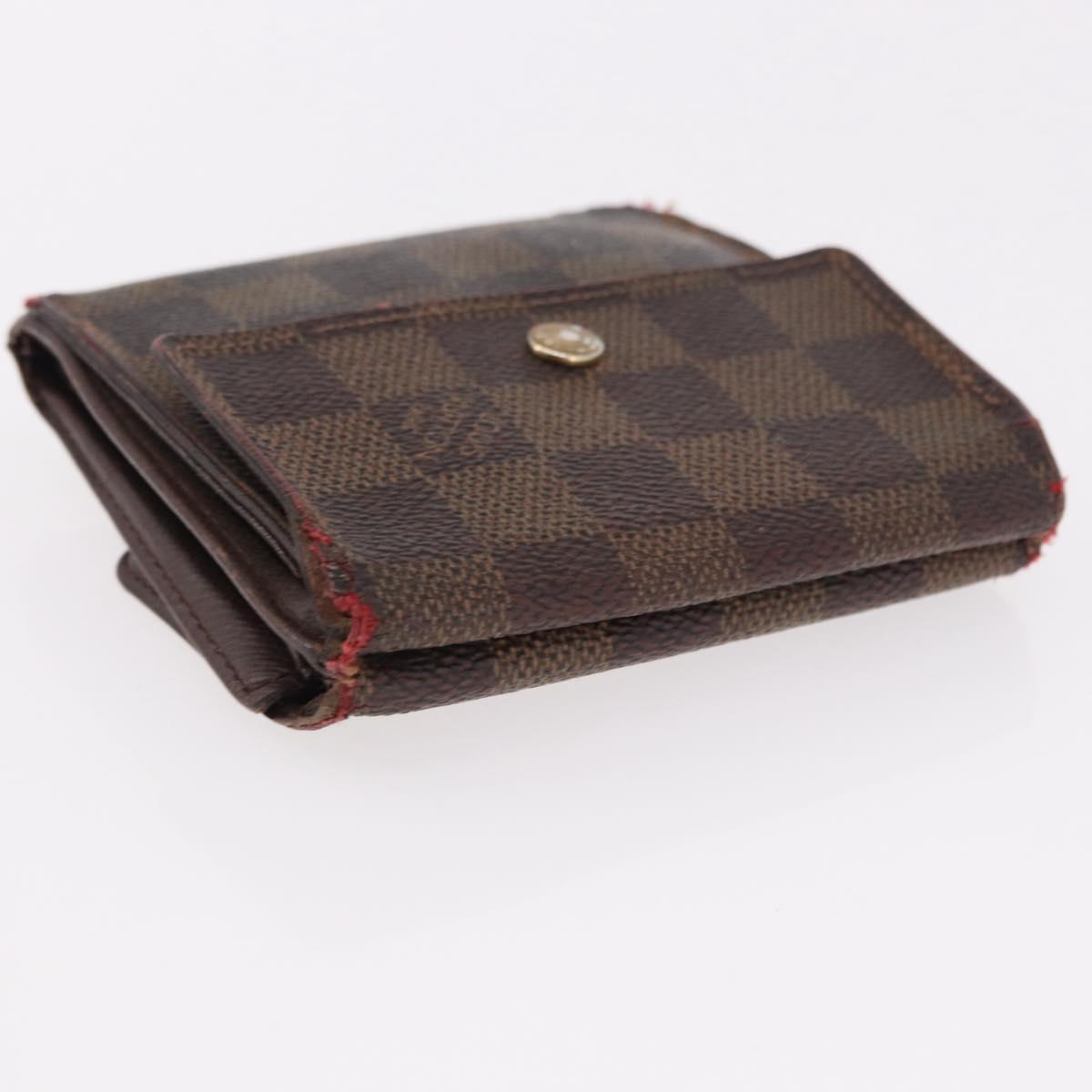 LOUIS VUITTON Monogram Damier Wallet 6 Set LV Auth BA14073