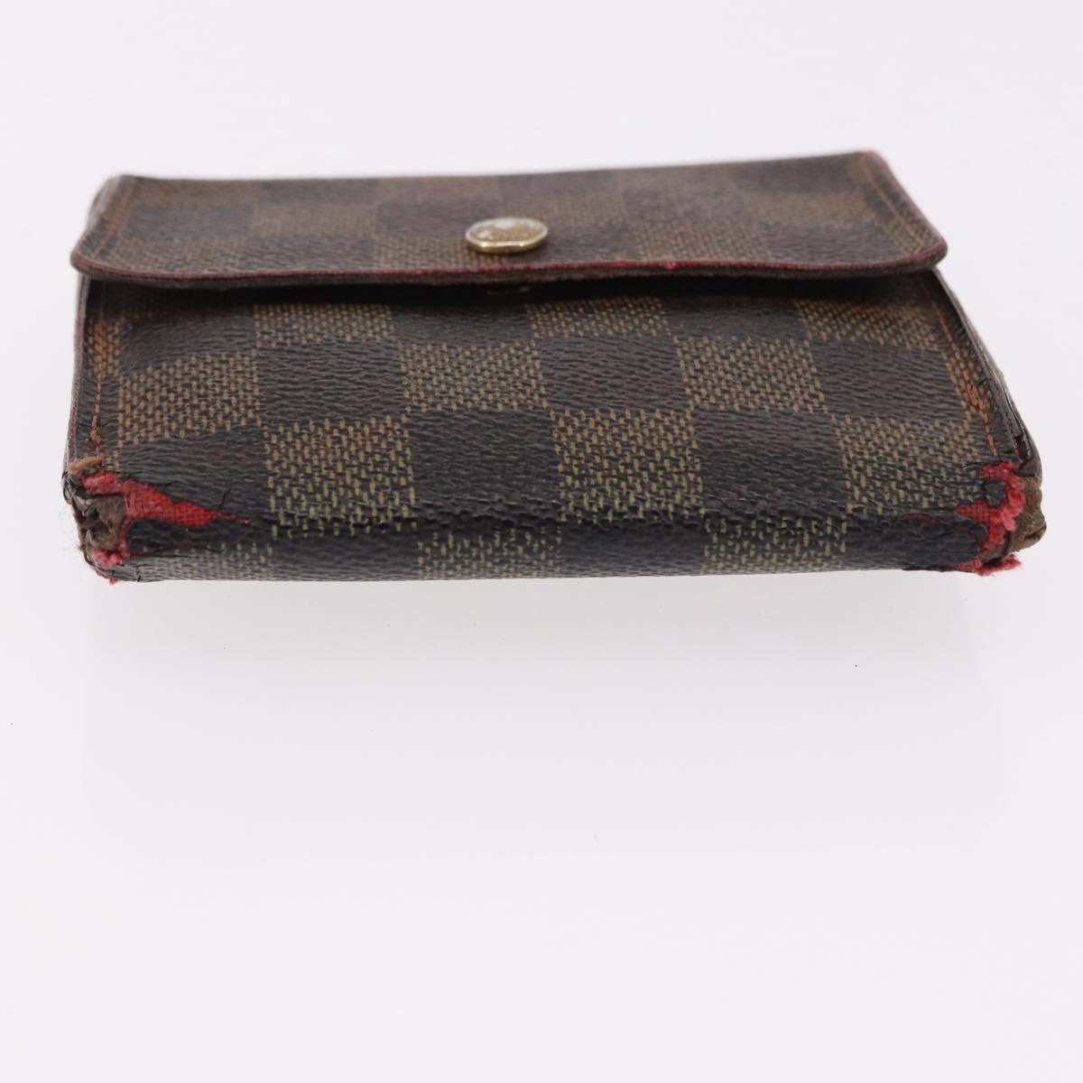 LOUIS VUITTON Monogram Damier Wallet 6 Set LV Auth BA14073