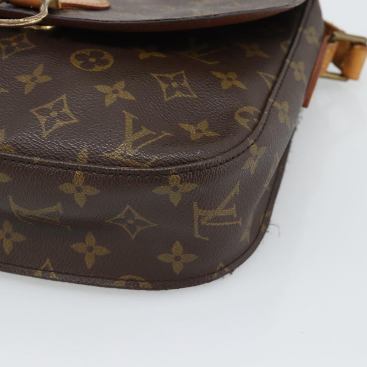 LOUIS VUITTON Monogram Saint Cloud GM Shoulder Bag M51242 LV Auth BA14076