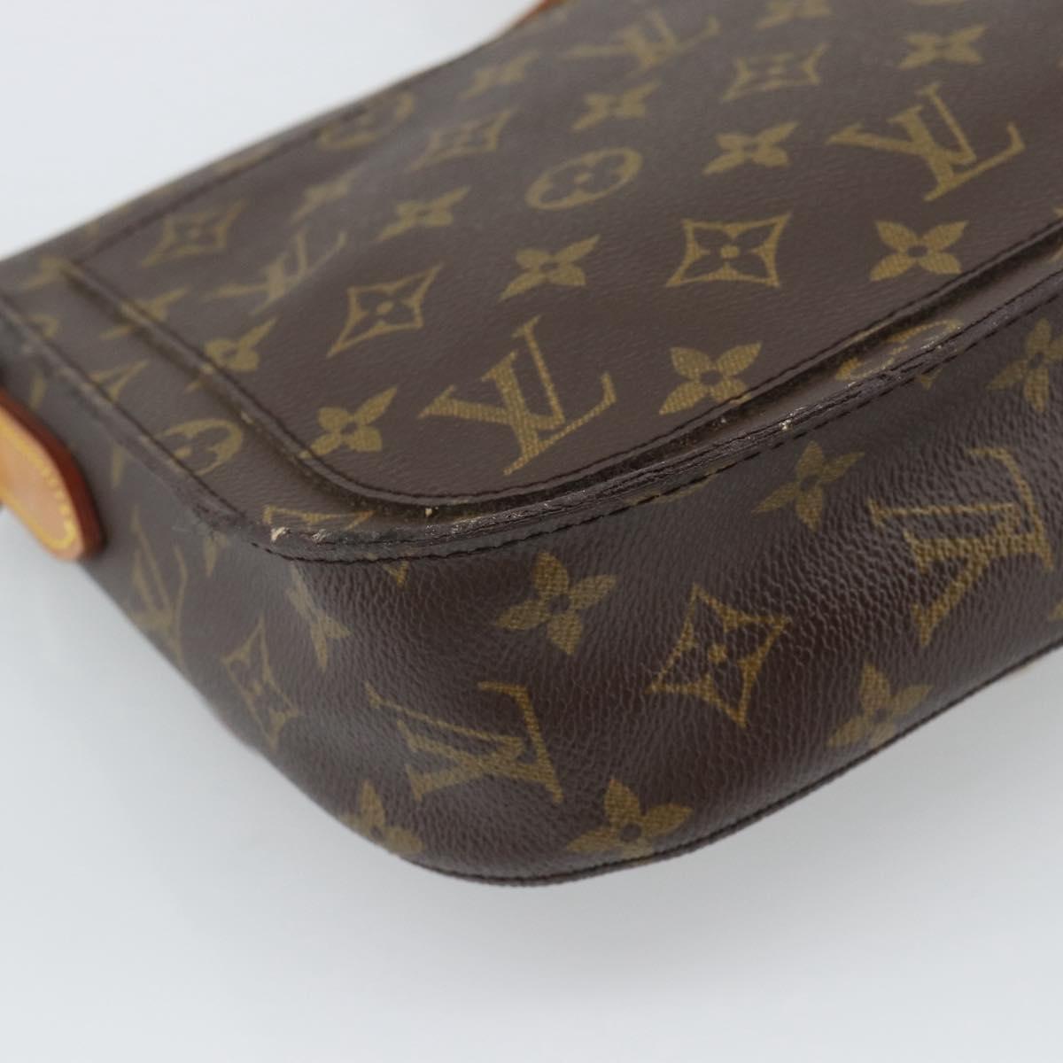 LOUIS VUITTON Monogram Saint Cloud GM Shoulder Bag M51242 LV Auth BA14076