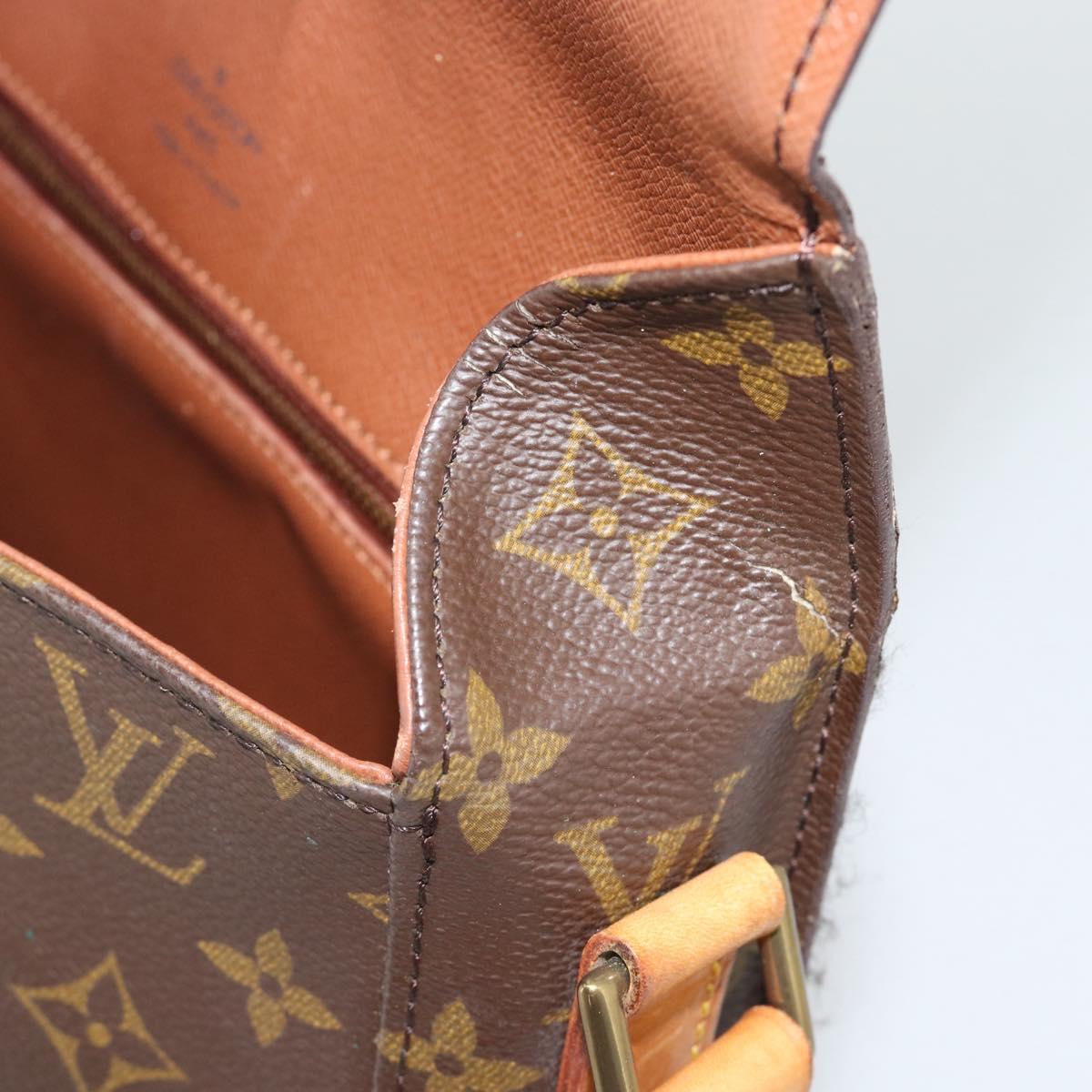 LOUIS VUITTON Monogram Saint Cloud GM Shoulder Bag M51242 LV Auth BA14076