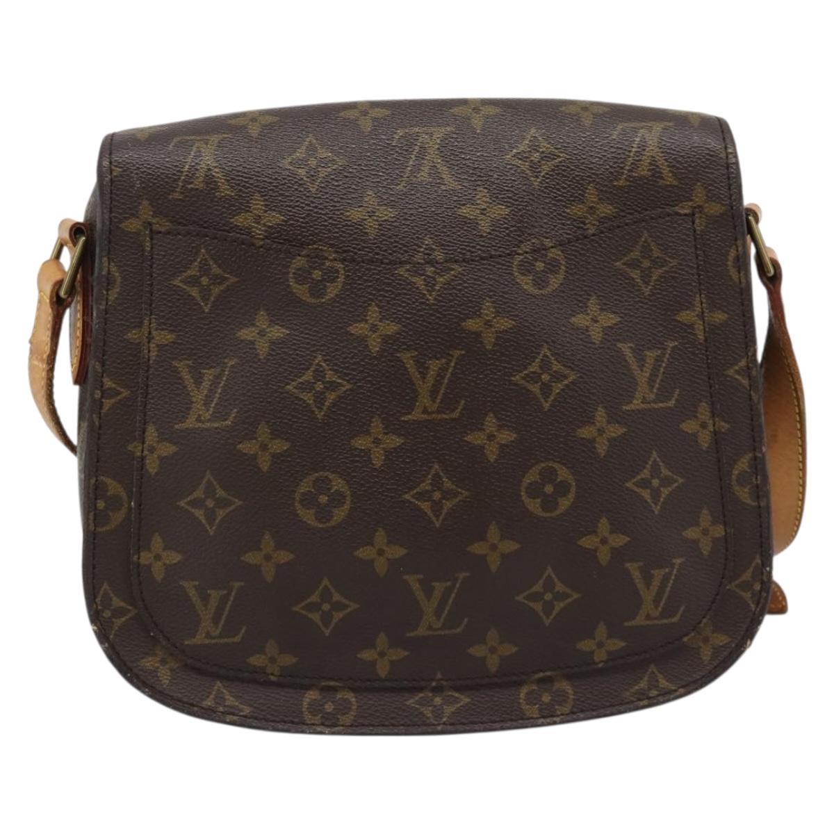 LOUIS VUITTON Monogram Saint Cloud GM Shoulder Bag M51242 LV Auth BA14076