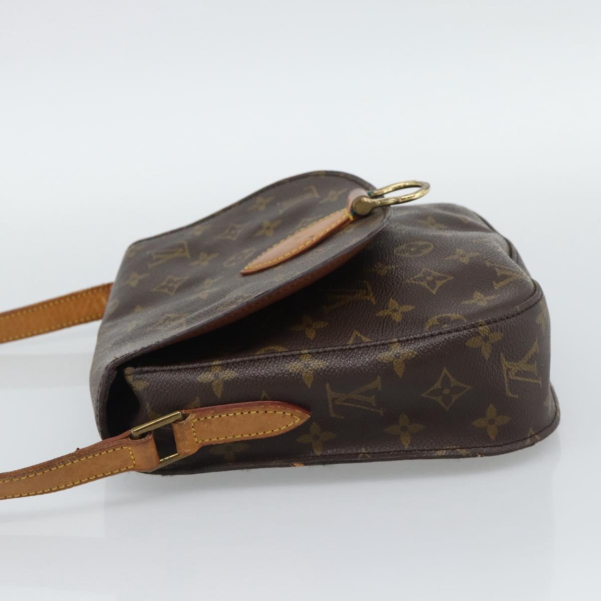 LOUIS VUITTON Monogram Saint Cloud GM Shoulder Bag M51242 LV Auth BA14076