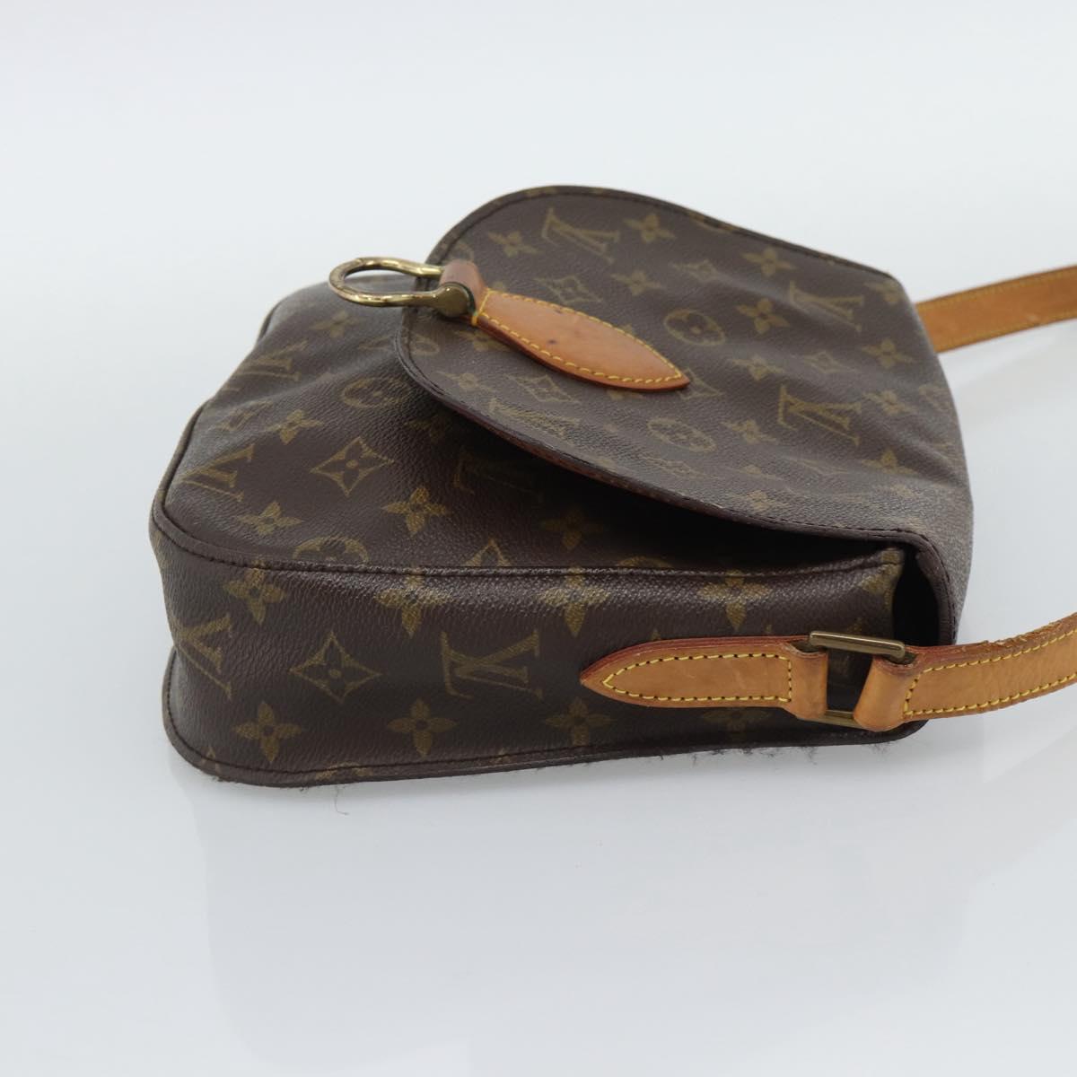 LOUIS VUITTON Monogram Saint Cloud GM Shoulder Bag M51242 LV Auth BA14076
