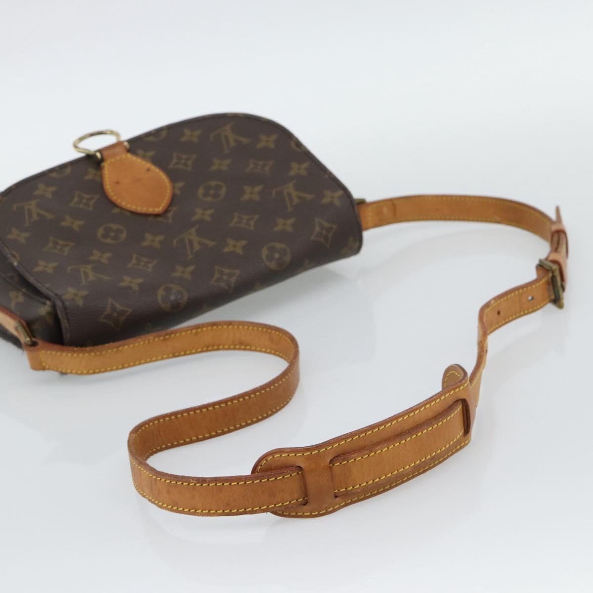 LOUIS VUITTON Monogram Saint Cloud GM Shoulder Bag M51242 LV Auth BA14076