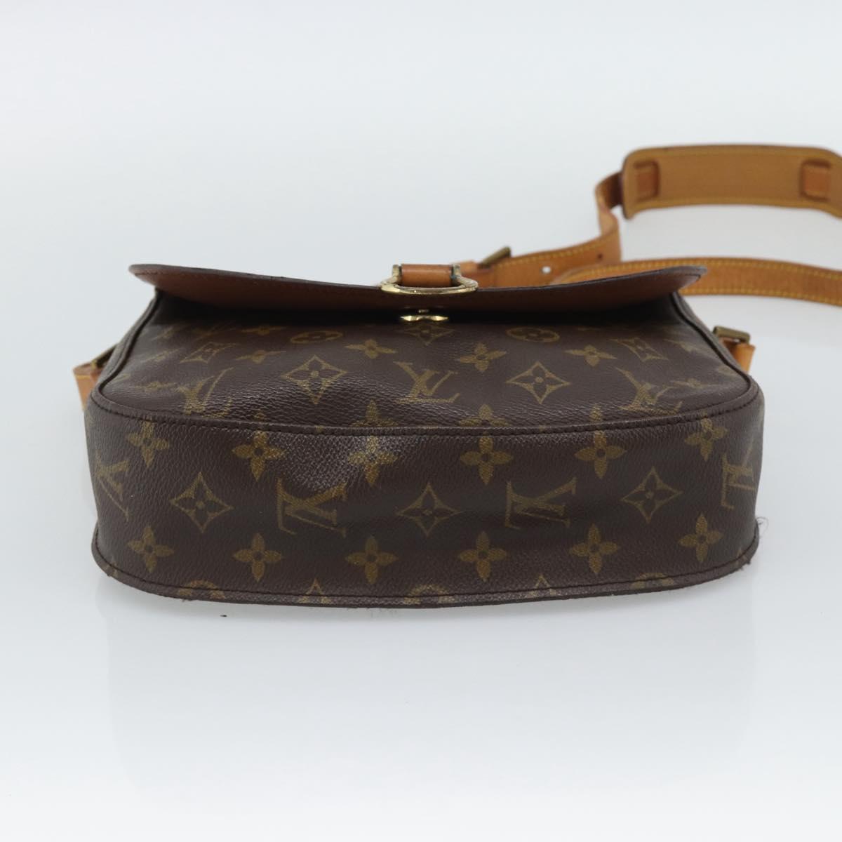 LOUIS VUITTON Monogram Saint Cloud GM Shoulder Bag M51242 LV Auth BA14076