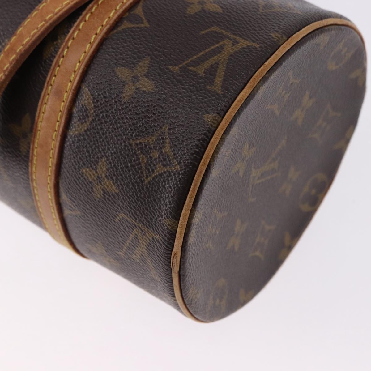 LOUIS VUITTON Monogram Papillon 26 Hand Bag M51386 LV Auth BA14077