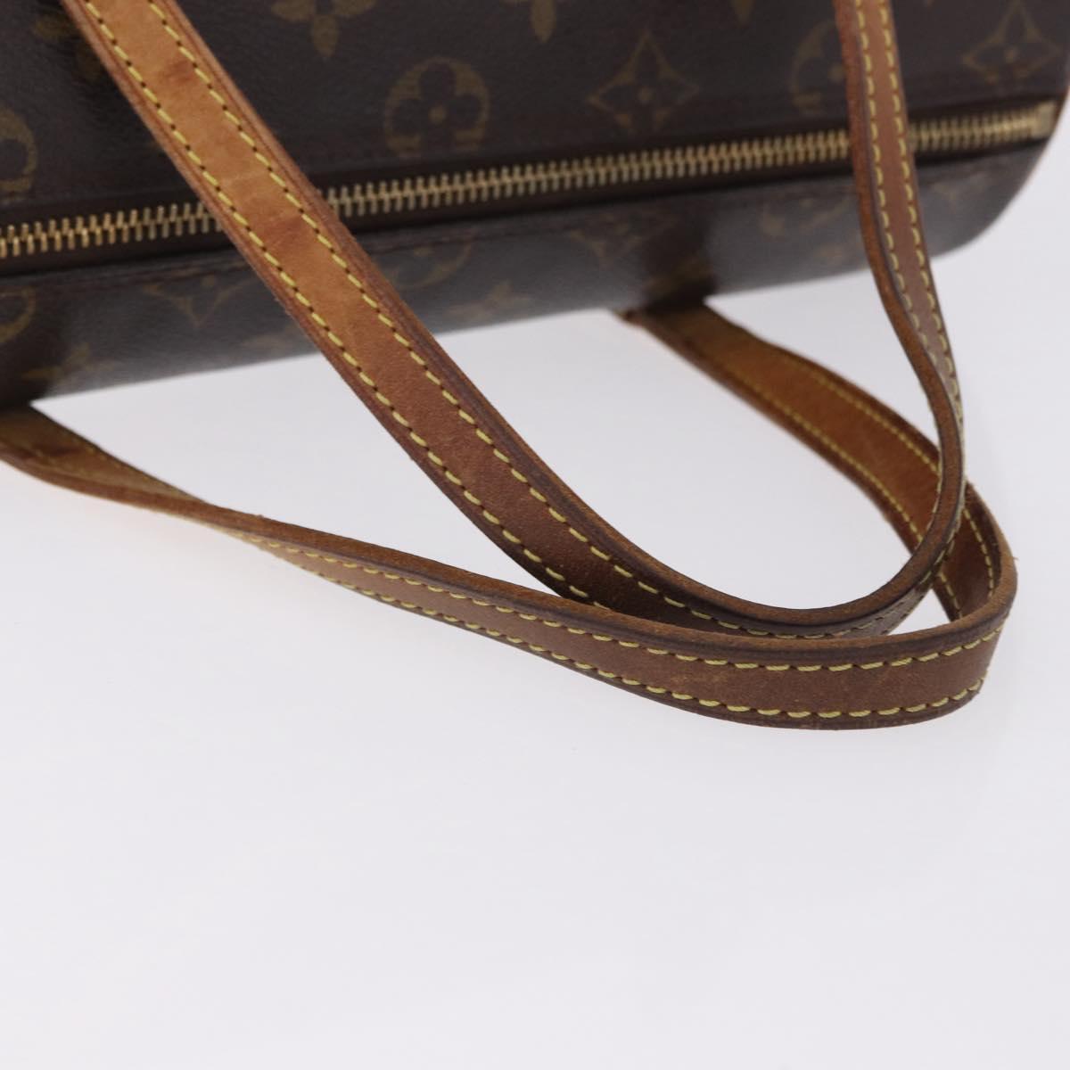 LOUIS VUITTON Monogram Papillon 26 Hand Bag M51386 LV Auth BA14077