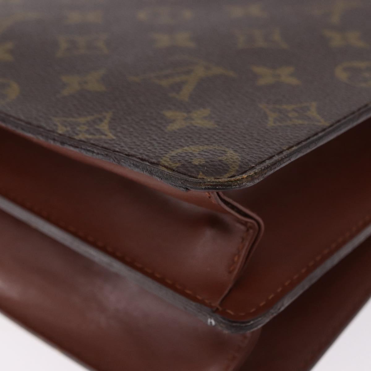 LOUIS VUITTON Monogram Concorde Hand Bag M51190 LV Auth BA14079