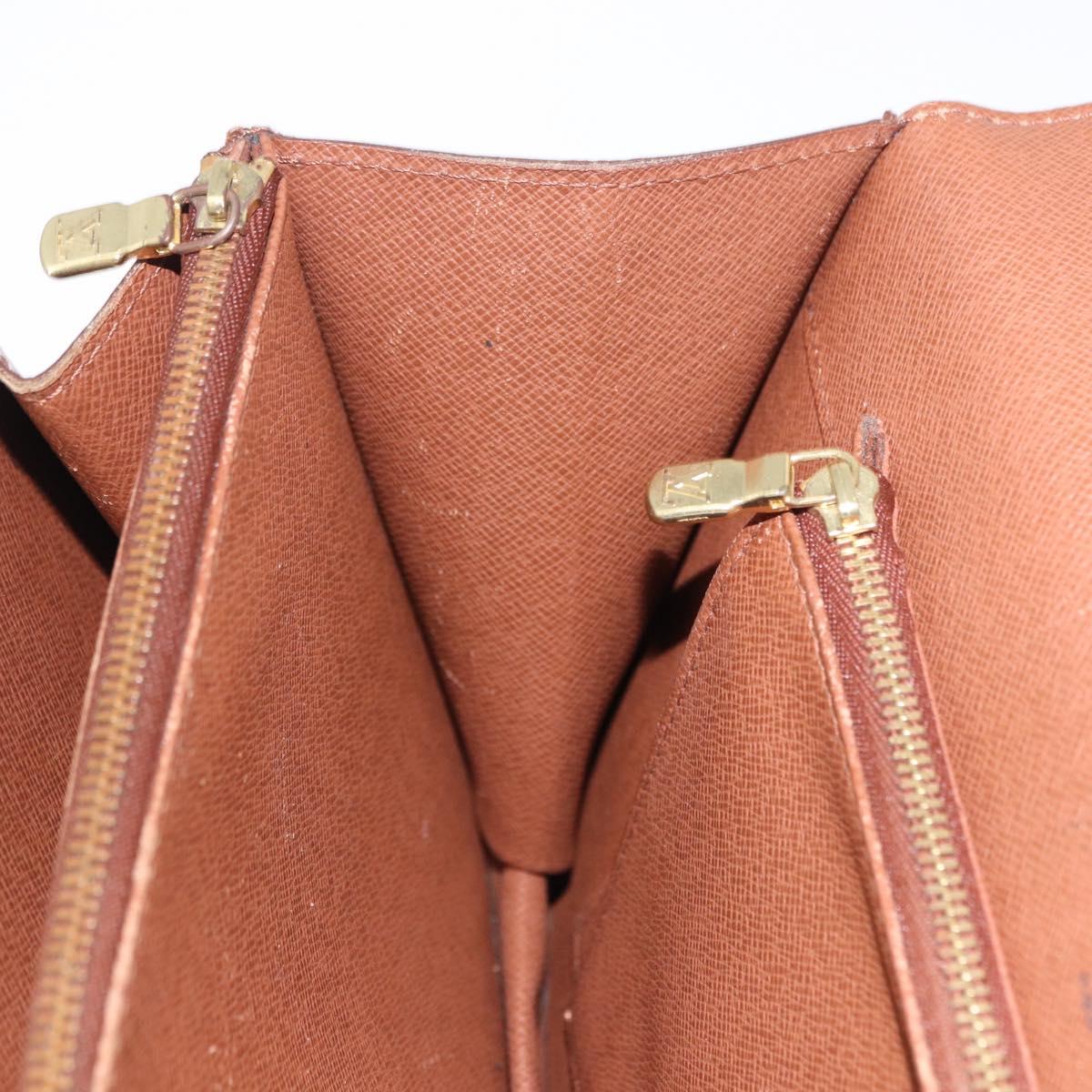 LOUIS VUITTON Monogram Concorde Hand Bag M51190 LV Auth BA14079