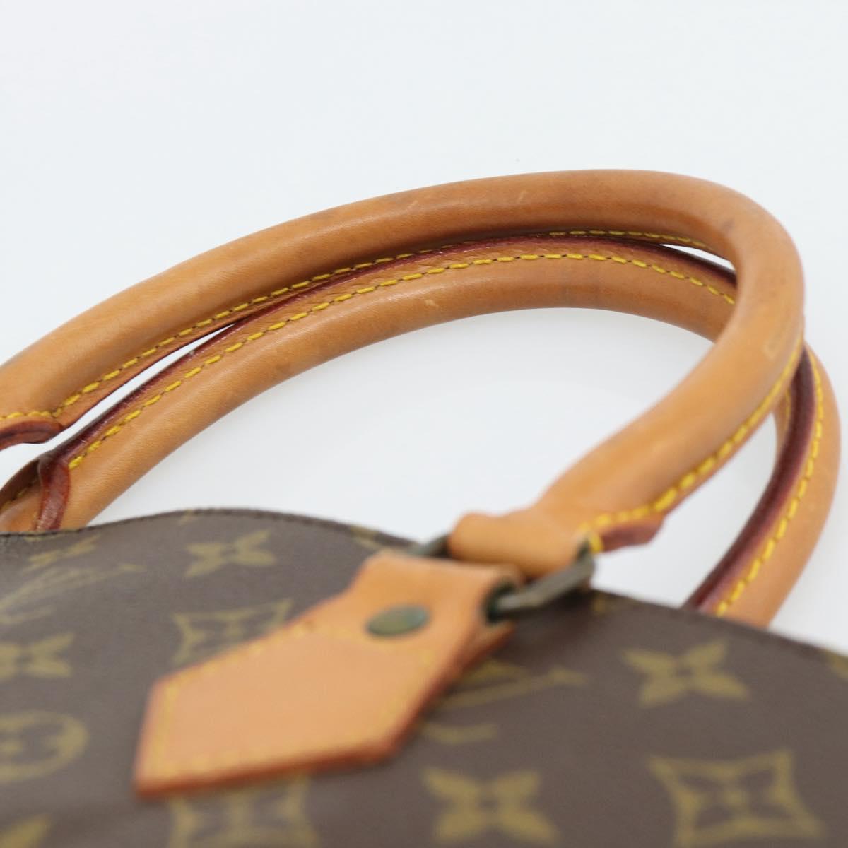 LOUIS VUITTON Monogram Sac Plat Hand Bag M51140 LV Auth BA14080A