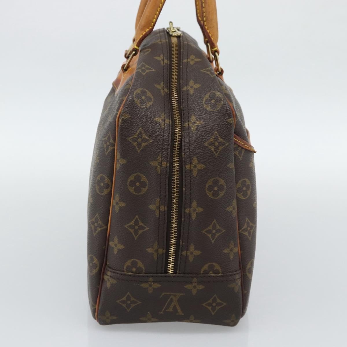 LOUIS VUITTON Monogram Deauville Hand Bag M47270 LV Auth BA14081