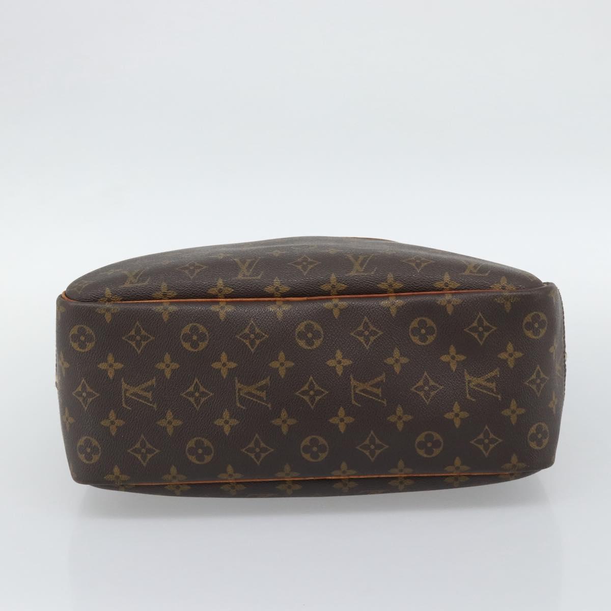 LOUIS VUITTON Monogram Deauville Hand Bag M47270 LV Auth BA14082