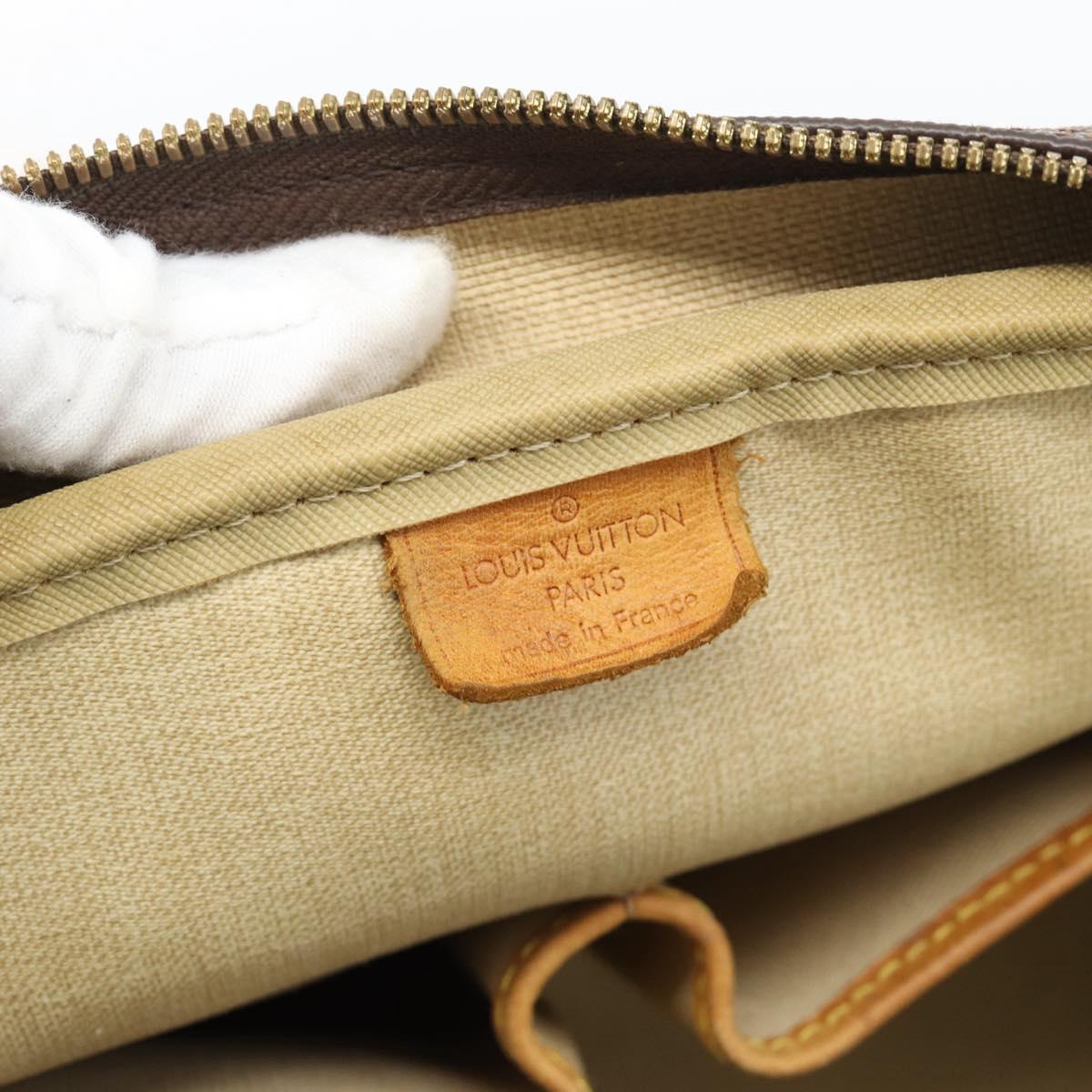 LOUIS VUITTON Monogram Deauville Hand Bag M47270 LV Auth BA14082