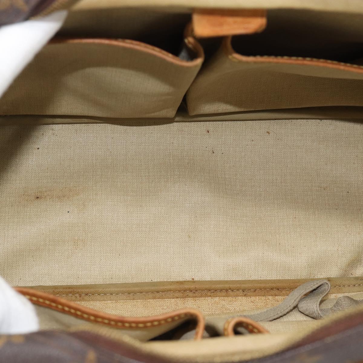 LOUIS VUITTON Monogram Deauville Hand Bag M47270 LV Auth BA14082