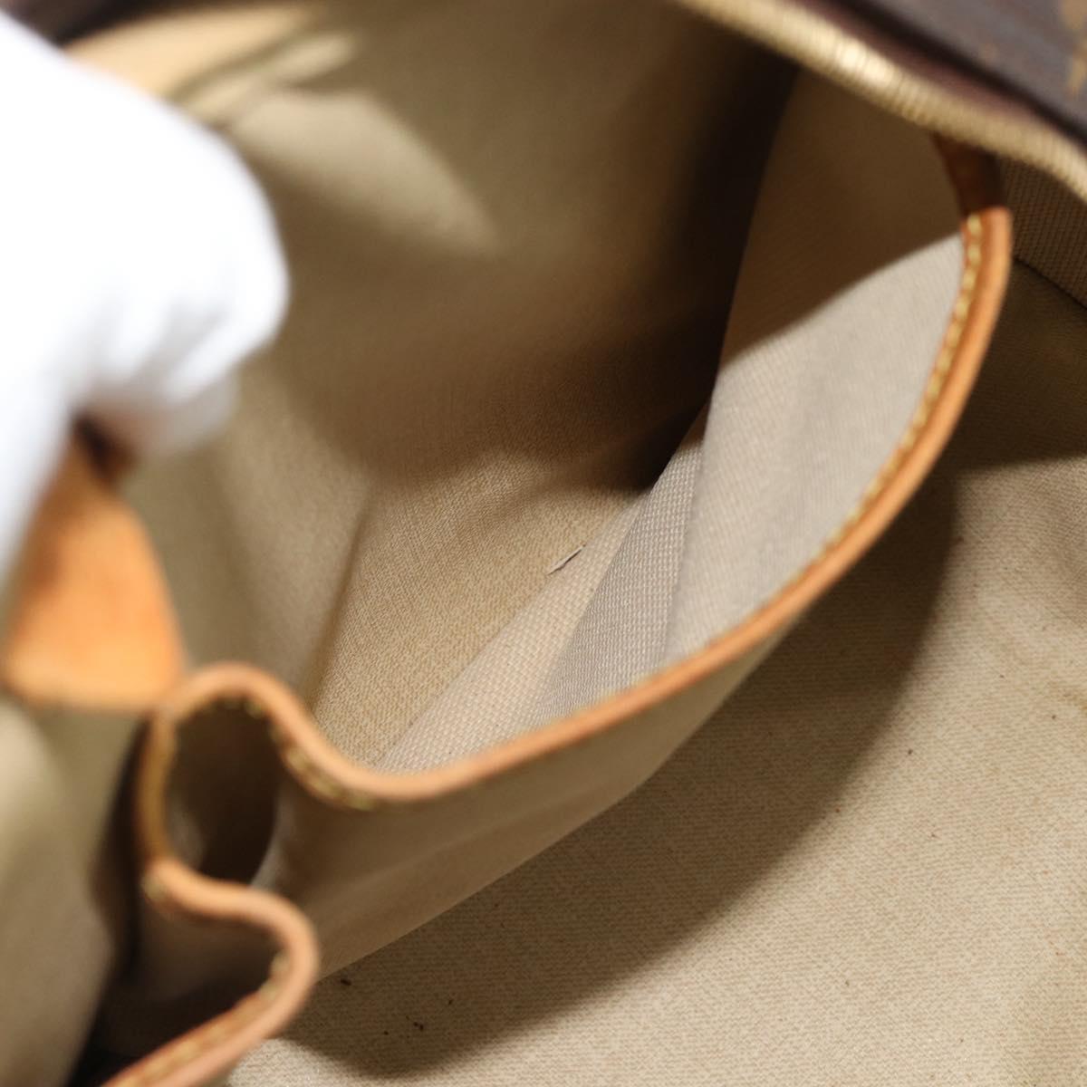 LOUIS VUITTON Monogram Deauville Hand Bag M47270 LV Auth BA14082