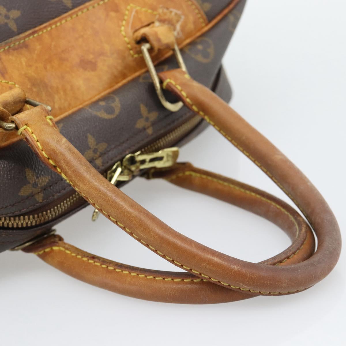 LOUIS VUITTON Monogram Deauville Hand Bag M47270 LV Auth BA14082