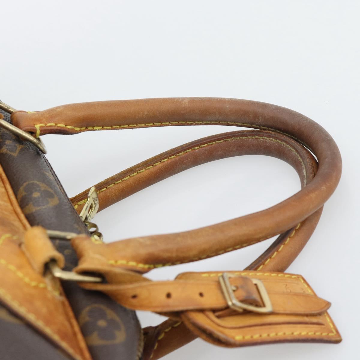 LOUIS VUITTON Monogram Deauville Hand Bag M47270 LV Auth BA14082