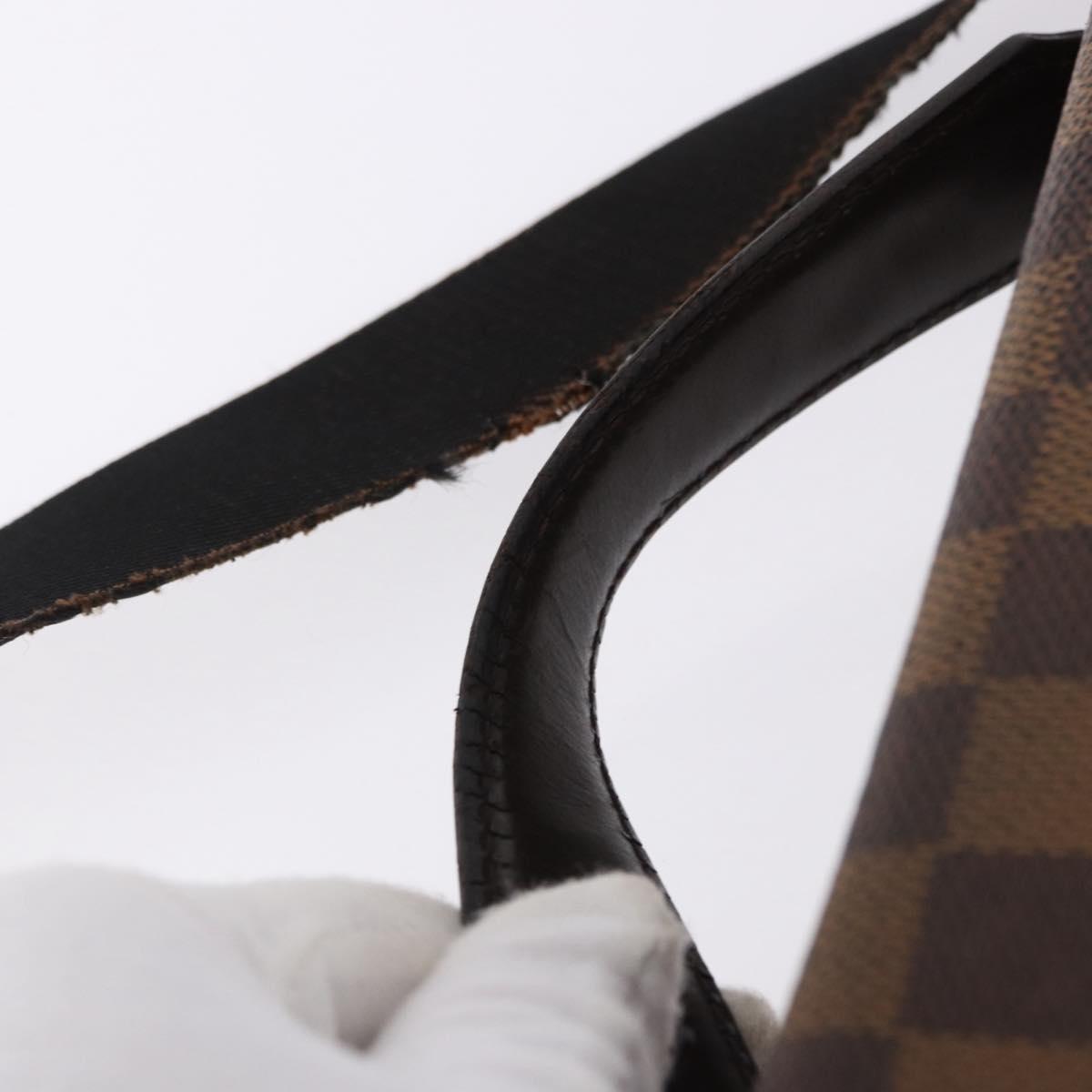 LOUIS VUITTON Damier Ebene Broadway Shoulder Bag N42270 LV Auth BA14084