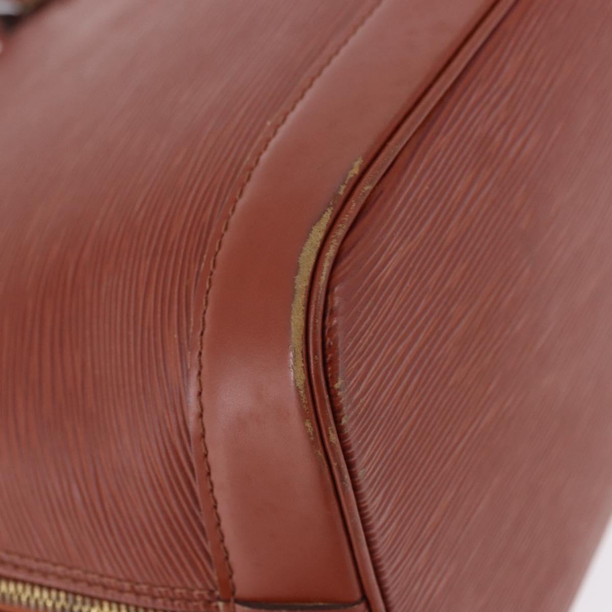 LOUIS VUITTON Epi Alma Hand Bag Kenya Brown M52143 LV Auth BA14085