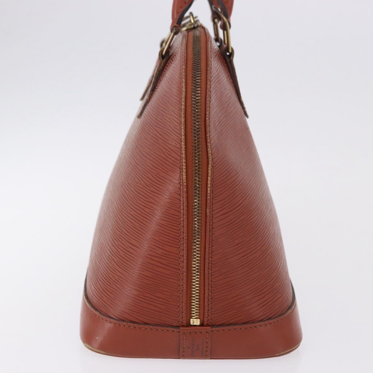 LOUIS VUITTON Epi Alma Hand Bag Kenya Brown M52143 LV Auth BA14085