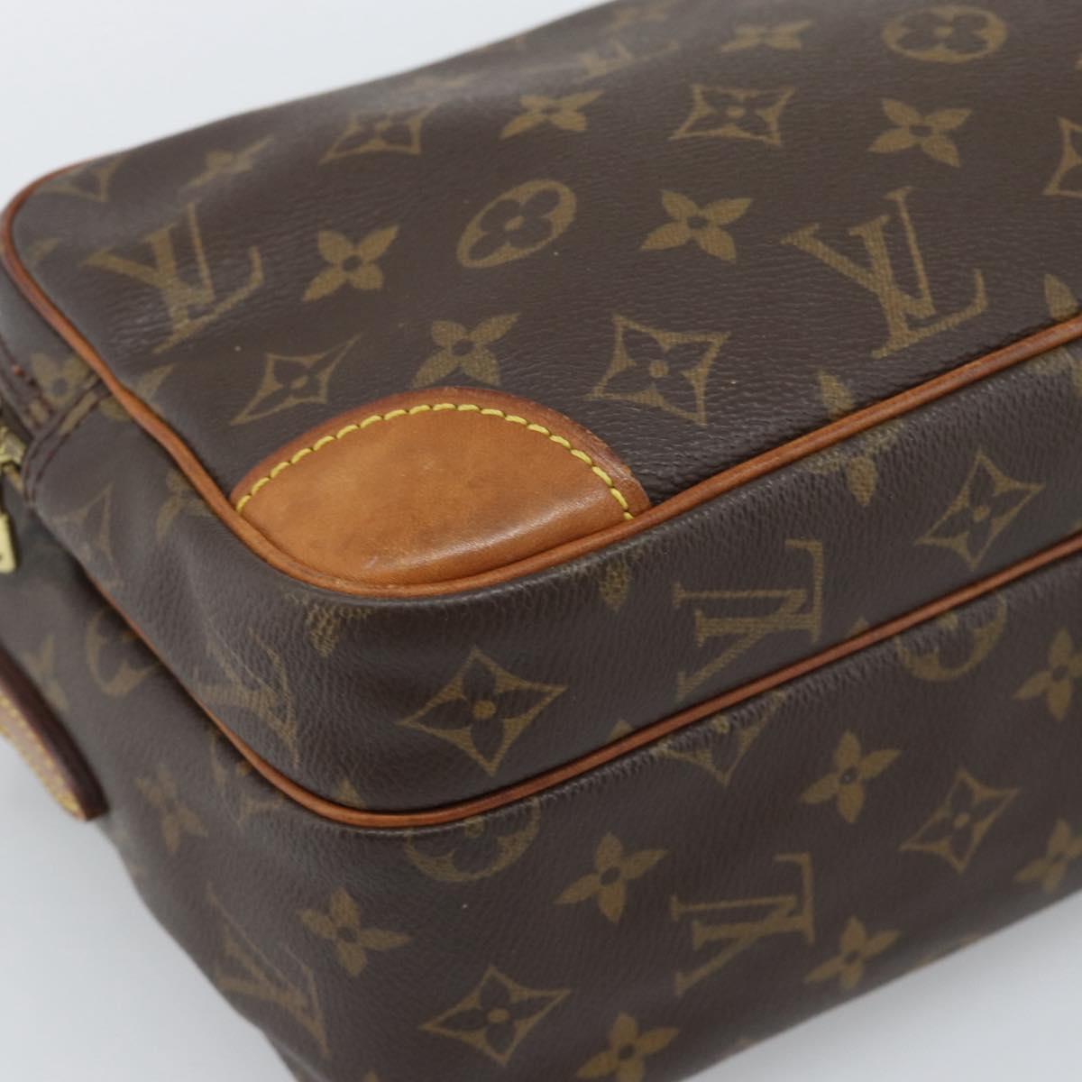 LOUIS VUITTON Monogram Nile Shoulder Bag M45244 LV Auth BA14088