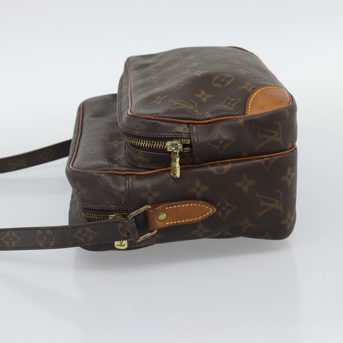 LOUIS VUITTON Monogram Nile Shoulder Bag M45244 LV Auth BA14088