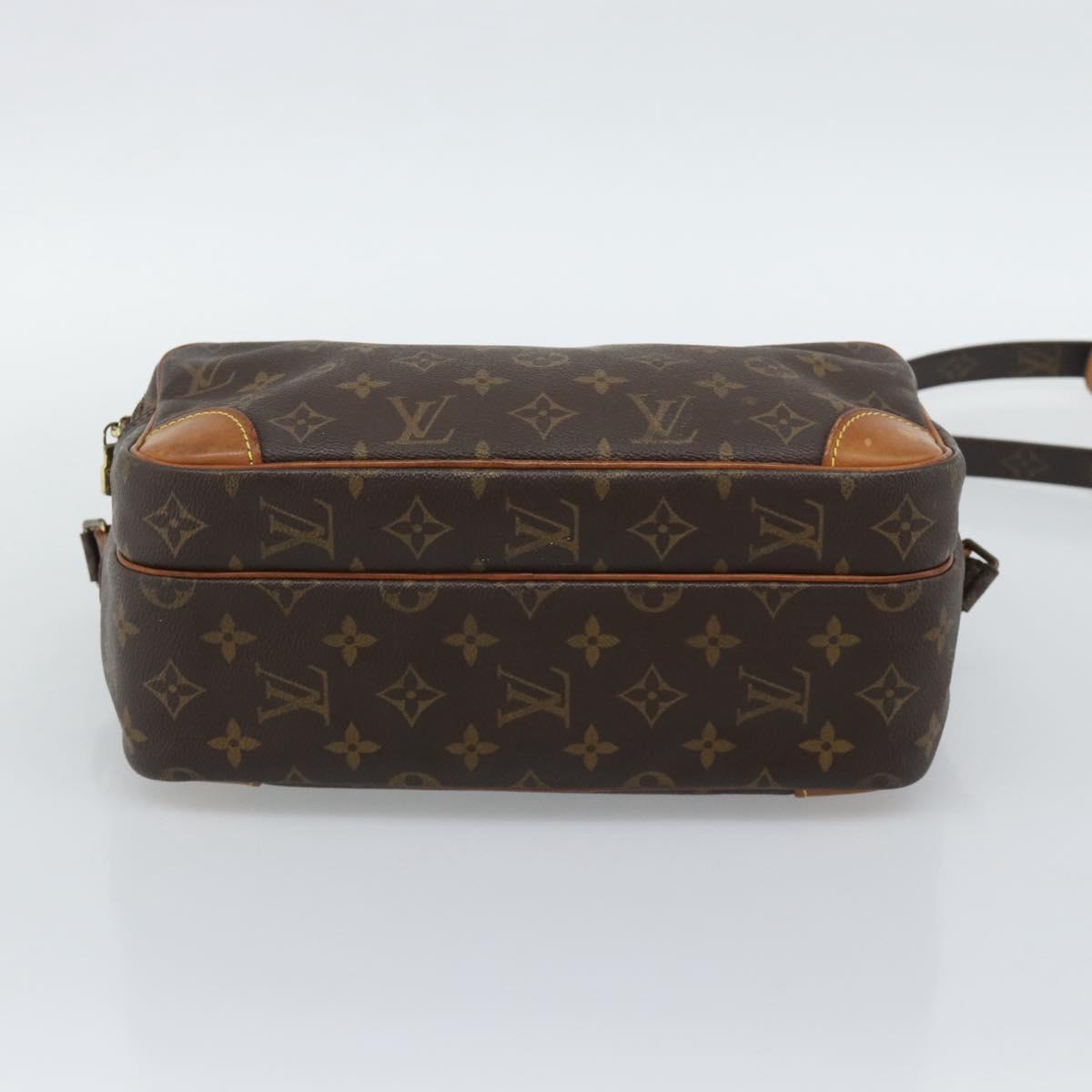 LOUIS VUITTON Monogram Nile Shoulder Bag M45244 LV Auth BA14088