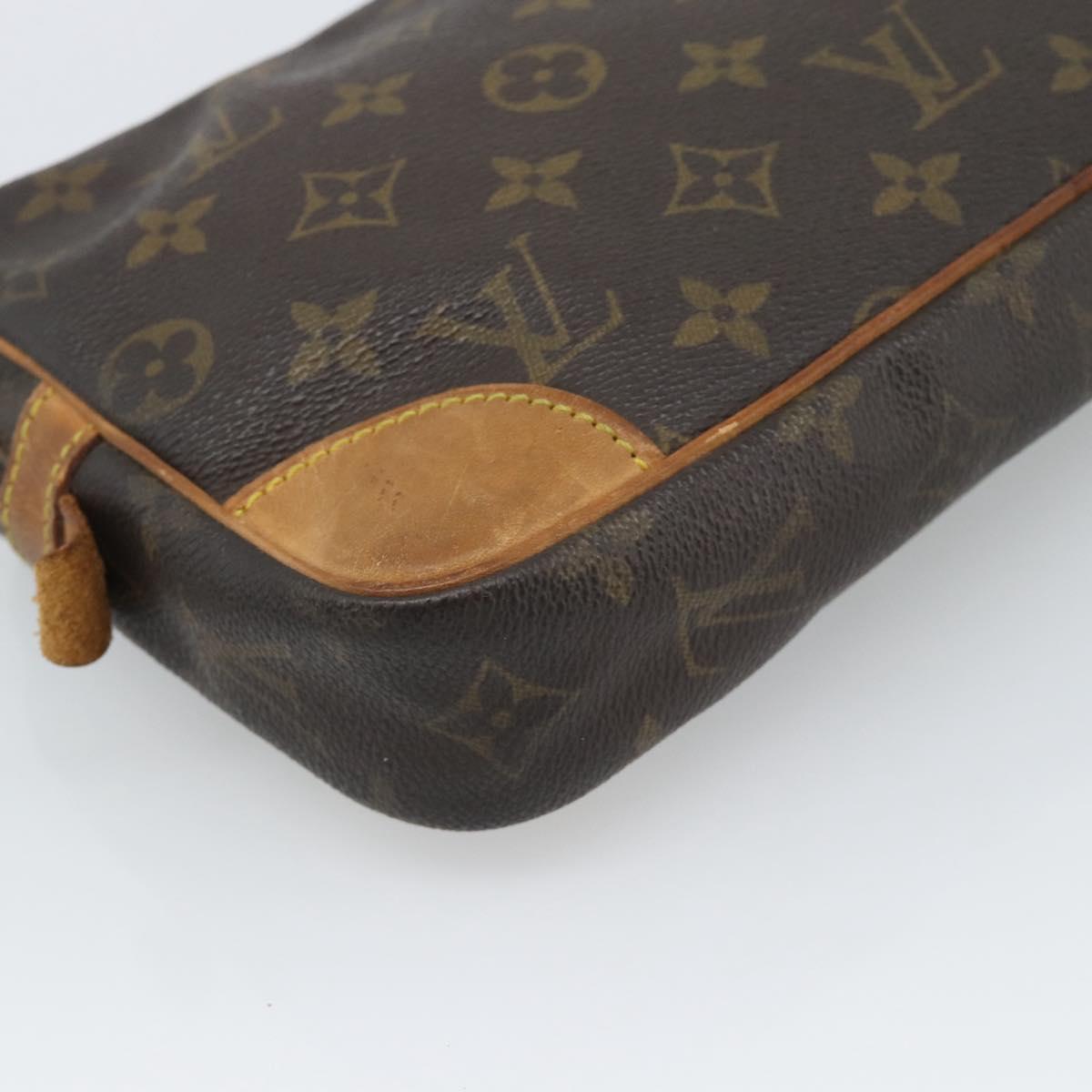 LOUIS VUITTON Monogram Marly Dragonne GM Clutch Bag M51825 LV Auth BA14090