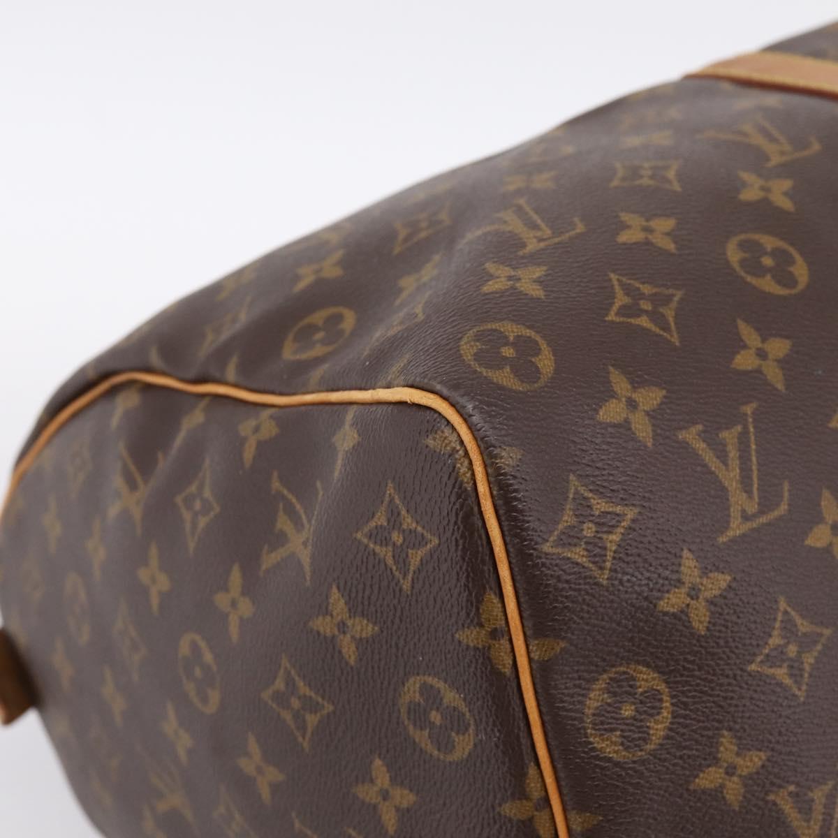 LOUIS VUITTON Monogram Keepall 50 Boston Bag M41426 LV Auth BA14092A