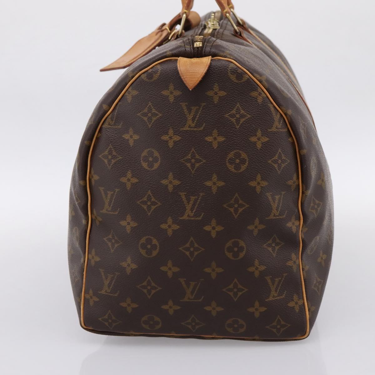 LOUIS VUITTON Monogram Keepall 50 Boston Bag M41426 LV Auth BA14092A
