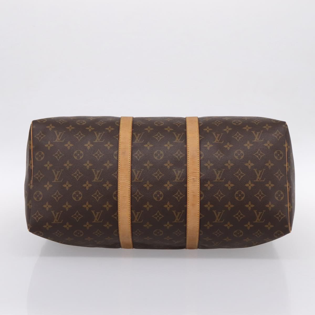 LOUIS VUITTON Monogram Keepall 50 Boston Bag M41426 LV Auth BA14092A