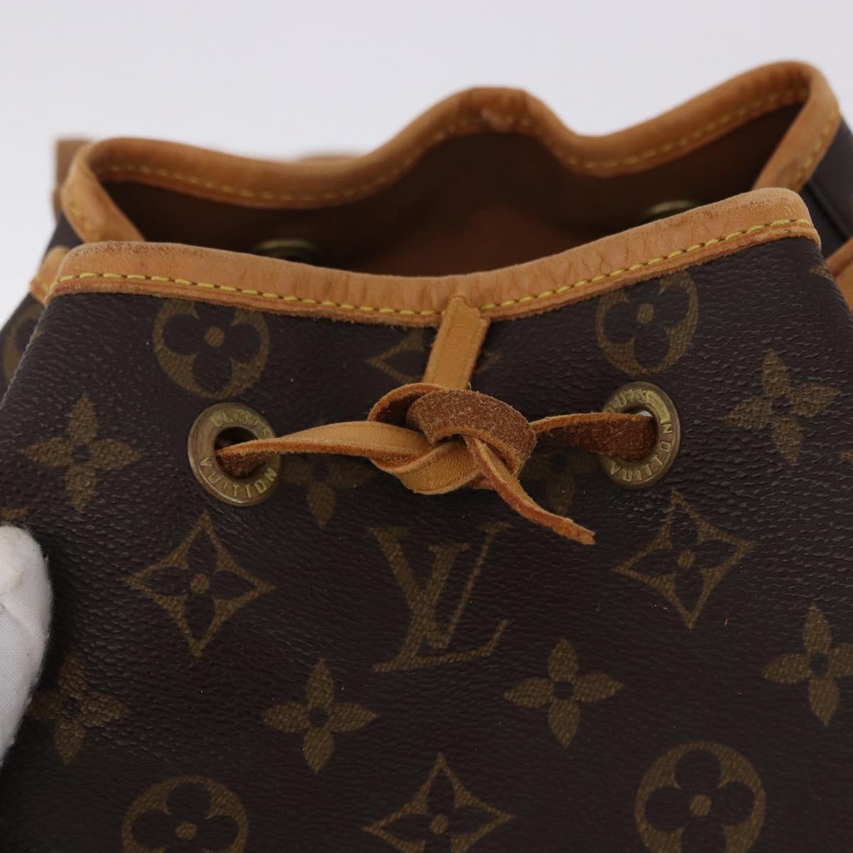 LOUIS VUITTON Monogram Montsouris GM Backpack M51135 LV Auth BA14093