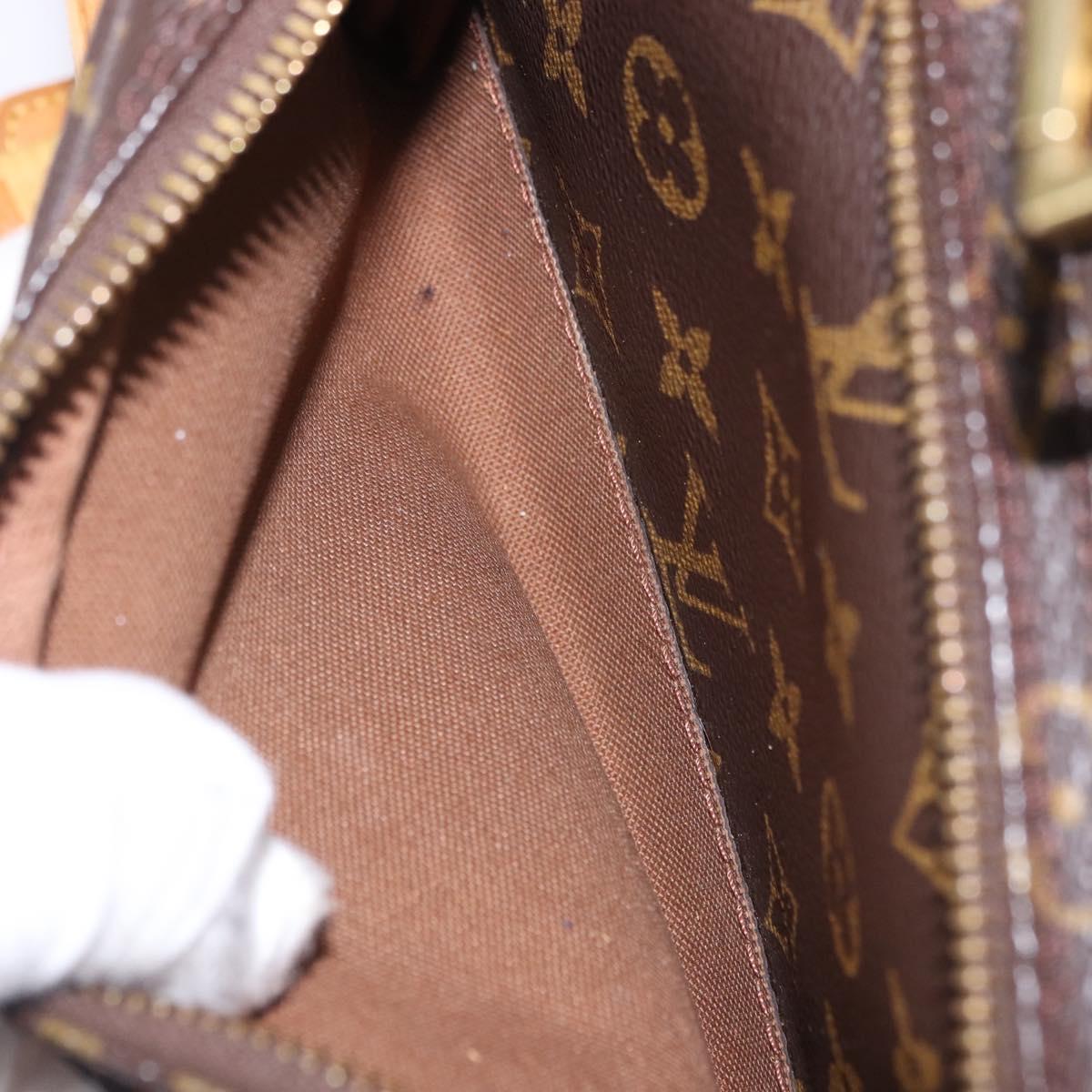 LOUIS VUITTON Monogram Montsouris GM Backpack M51135 LV Auth BA14093