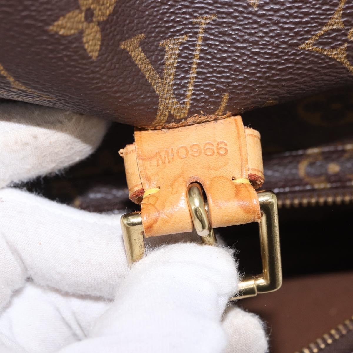 LOUIS VUITTON Monogram Montsouris GM Backpack M51135 LV Auth BA14093