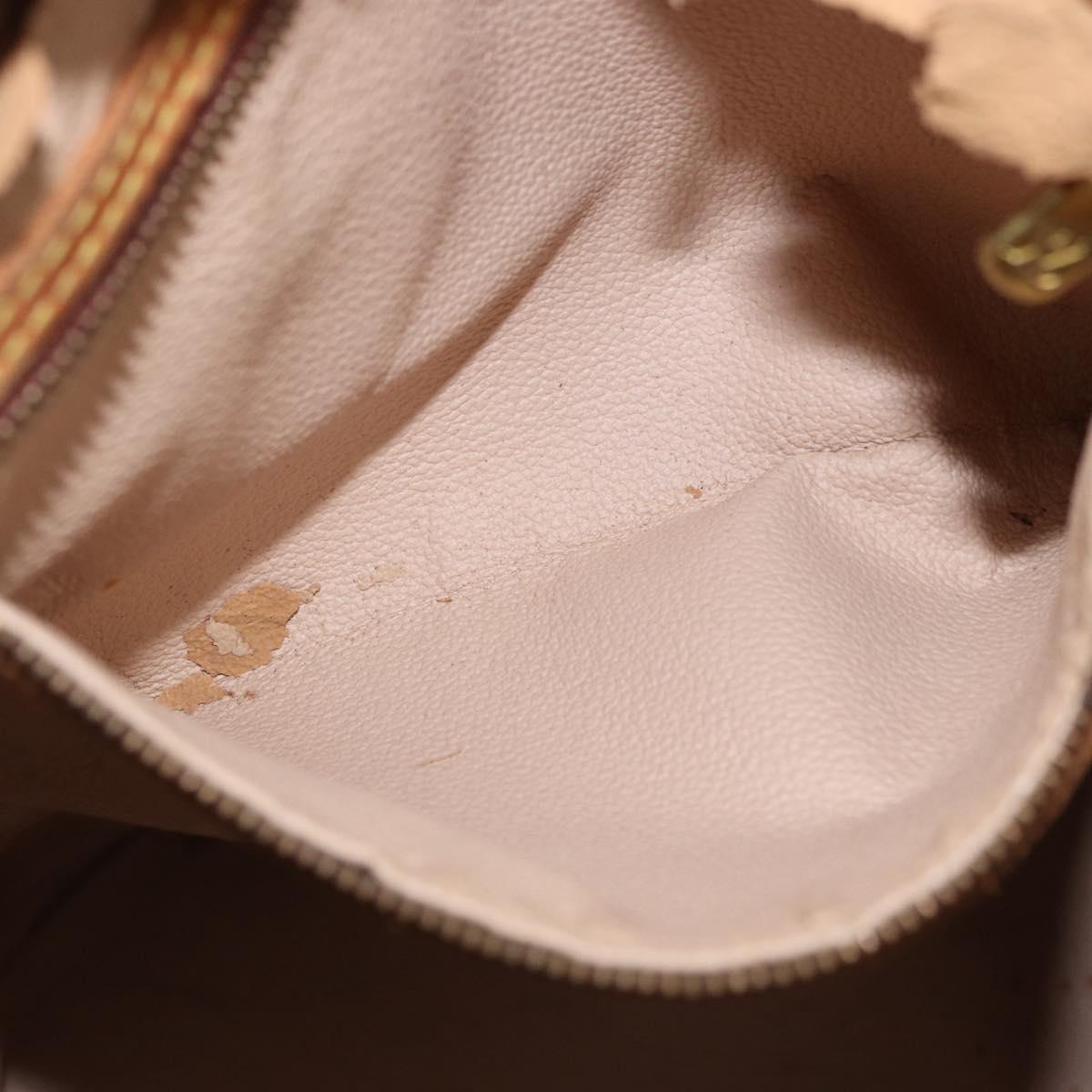 LOUIS VUITTON Monogram Bucket GM Shoulder Bag M42236 LV Auth BA14095