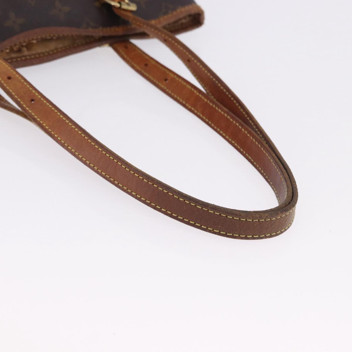 LOUIS VUITTON Monogram Bucket GM Shoulder Bag M42236 LV Auth BA14095