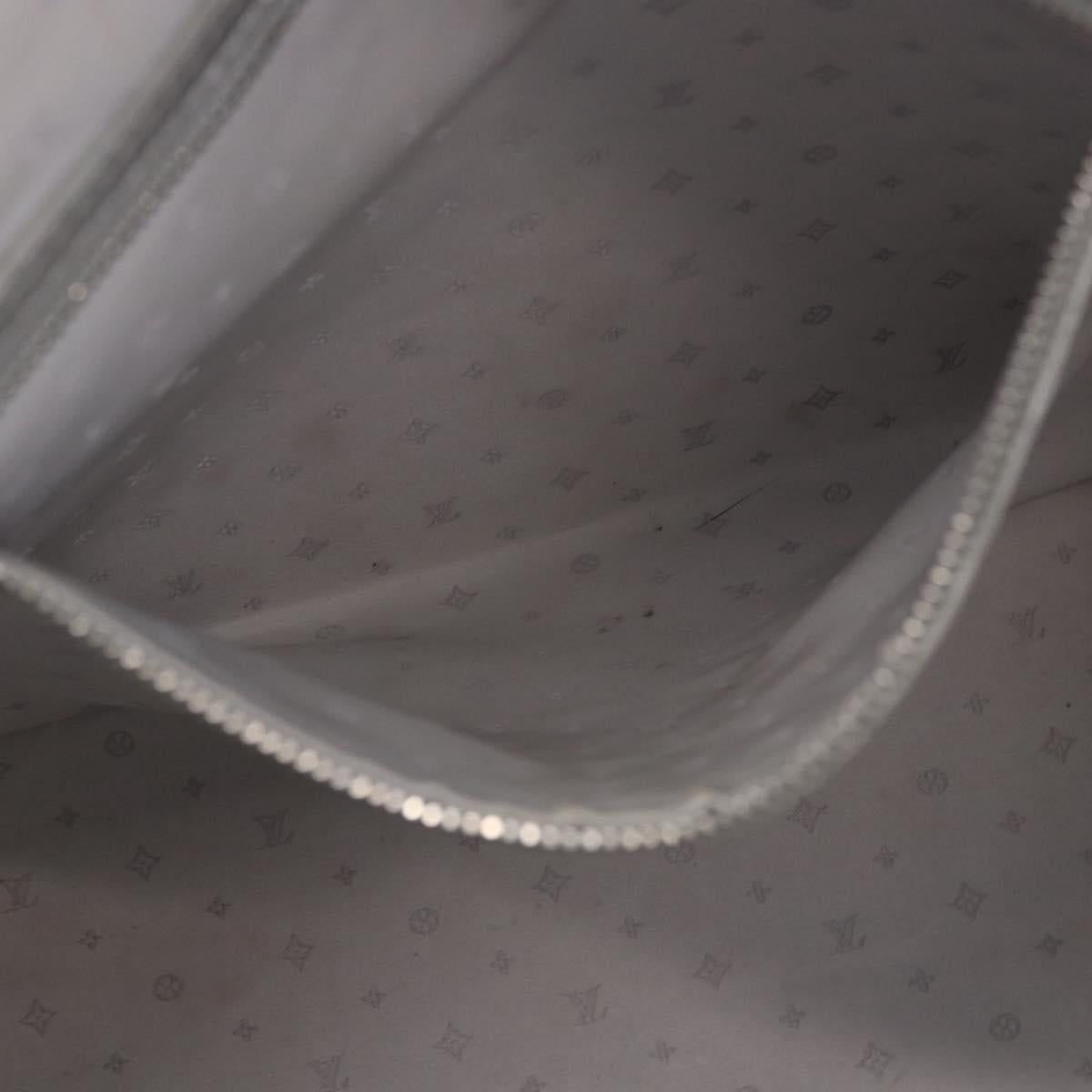 LOUIS VUITTON Suhari Lockit PM Hand Bag Silver M95541 LV Auth BA14097V