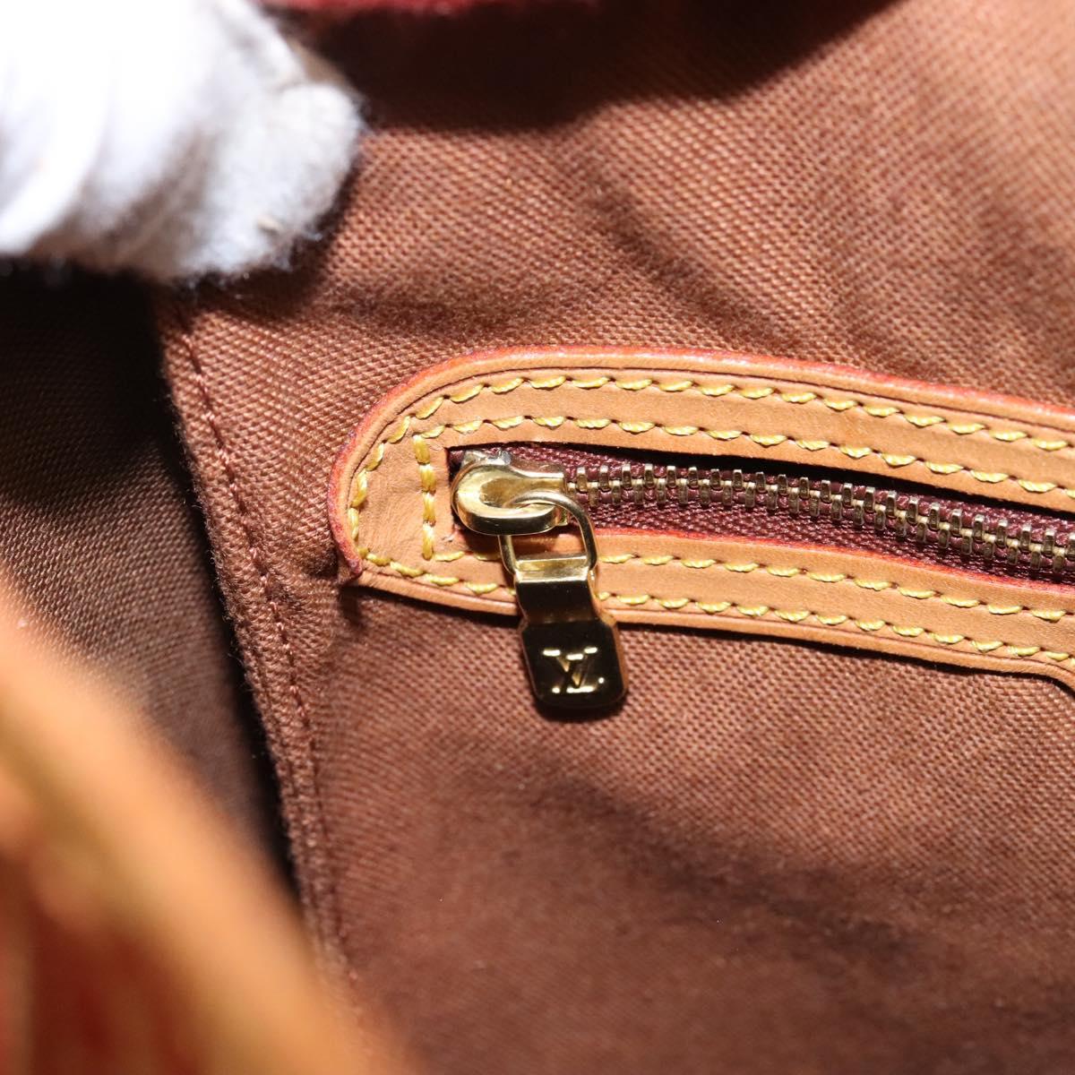 LOUIS VUITTON LV cup Saint Tropez Shoulder Bag Red M80026 LV Auth BA1410