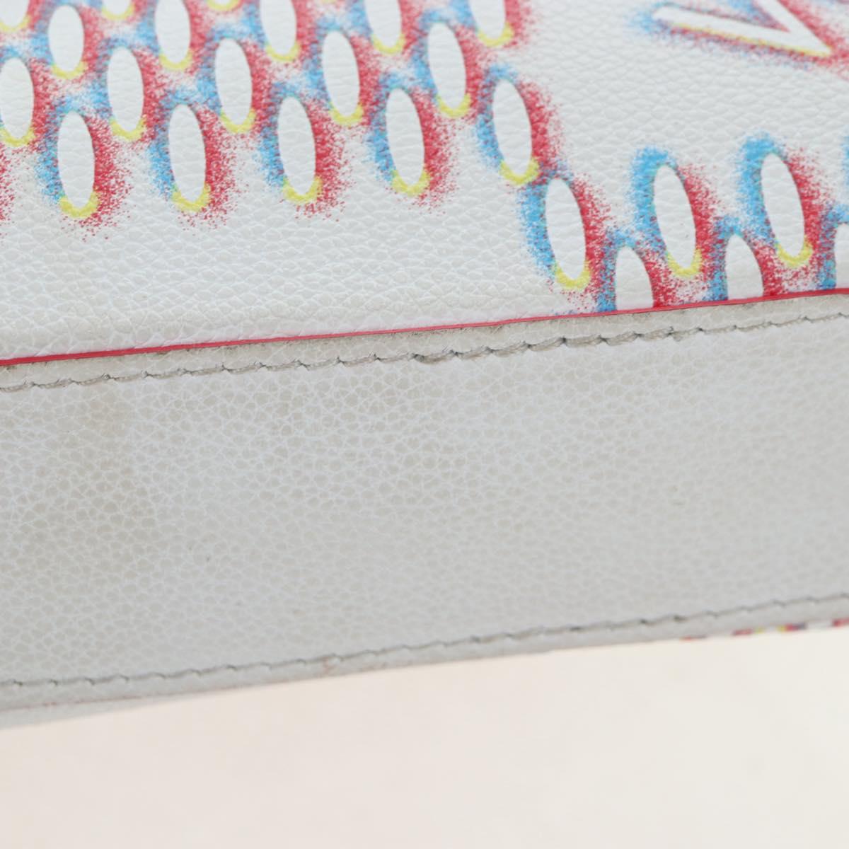 LOUIS VUITTON Damier Giant Spray Trio Messenger Bag White M20665 Auth BA14102V